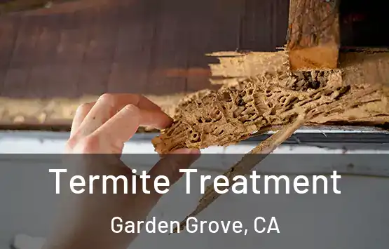  Termite Treatment Garden Grove, CA