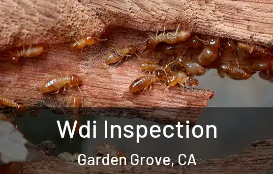  Wdi Inspection Garden Grove, CA